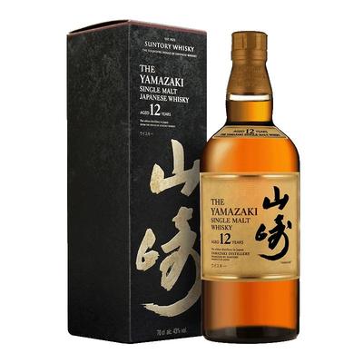 日本进口山崎12年威士忌三得利