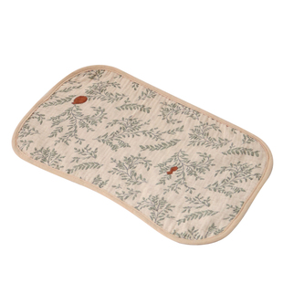 云片枕婴儿0到6个月初生宝宝防吐奶枕垫新生儿a类纯棉透气枕头巾