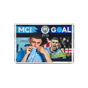 24/25赛季曼城周边球员卡砖德布劳内哈兰德罗德里英超进球时刻