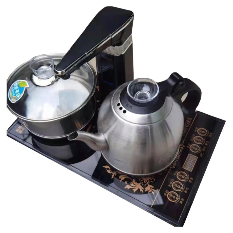 金顶全自动智能烧水壶茶功夫茶具嵌入家用电磁炉茶几煮茶器煮茶炉