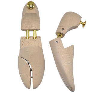 榉木原木款鞋撑鞋楦实木鞋撑子撑鞋器扩鞋器定型防皱除味可调节