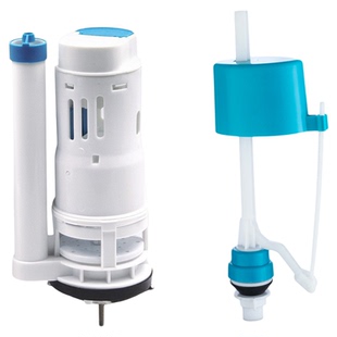 老式马桶水箱配件进水阀通用浮球排水阀双按钮坐便器配件大全