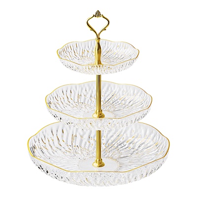 【酒店同款】多层糖果盘客厅家用轻奢高档精致果盘零食摆放干果盘