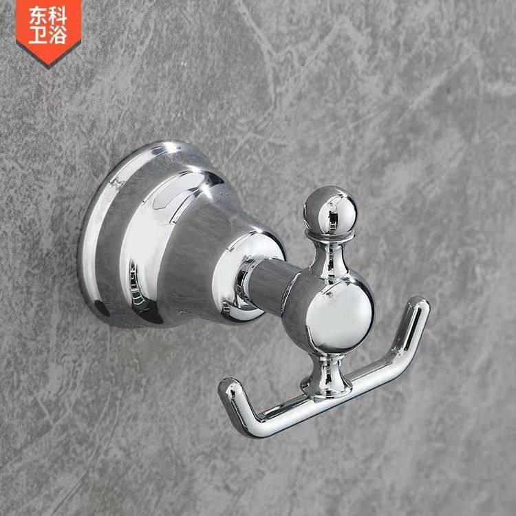 法式毛巾架卫浴挂件美式质感浴室架复古置物架厂家直销浴巾