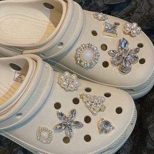 适配crocs卡骆驰洞洞鞋配饰鞋花扣鞋扣云朵卡扣装饰diy配件鞋饰品