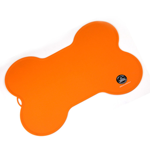 Super休普宠物餐垫狗狗猫饮食垫子防滑防漏洒清洁垫卡通硅胶垫子