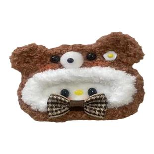 纯手工diy毛线钩织发夹 可爱兔耳朵小草立体发卡 星黛露毛线BB夹