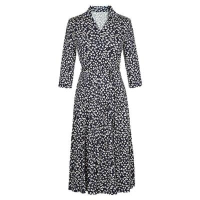 简爱诺优雅气质桑蚕丝连衣裙