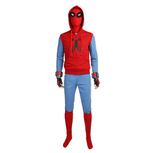 漫之秀蜘蛛侠英雄归来彼得帕克cos服连帽卫衣cosplay战衣全套服装