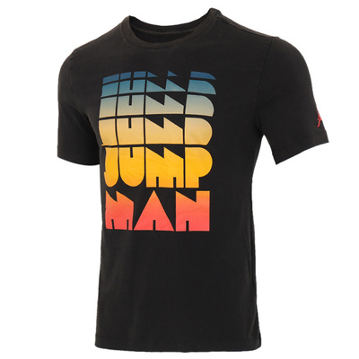 耐克男子圆领运动型格短袖t恤