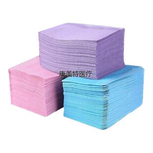 牙科口腔 围巾 铺巾围兜一次性铺巾无系带式围巾 齿科耗材1包包邮