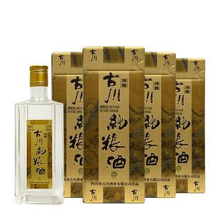 古川46度纯粮酒绵雅固态法白酒四川白酒4瓶整箱装