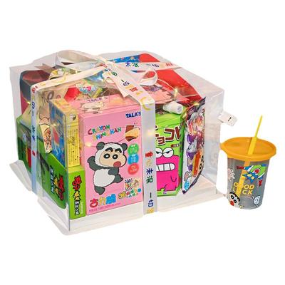 蜡笔小新零食大礼包情人节礼物