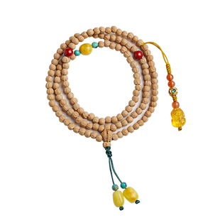 热振百香籽手串深坑鬼脸原籽高密柏香籽藏式文玩蜜蜡配饰手串链