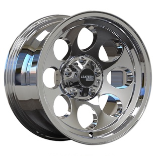 LEATEEN雷霆镁锻X710锻造定制负值越野轮毂电镀精抛内凹抛边复古