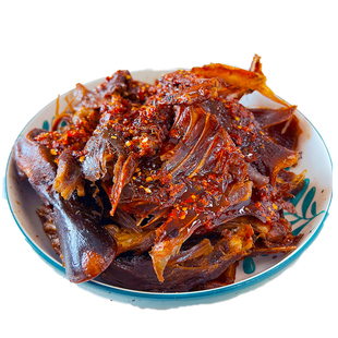 巴多君手撕鸭非真空酱板鸭湖南常德特产香辣有嚼劲含辣椒油整鸭子
