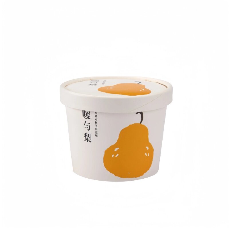 550ml加厚一次性冰糖烤梨打包盒