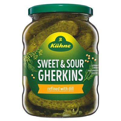 冠利酸黄瓜德国原装进口0脂670g