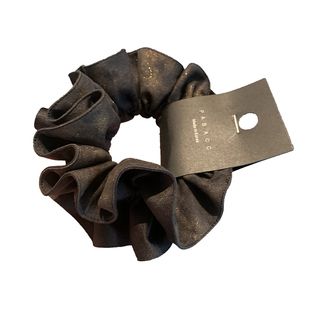 韩国简约复古高级感网红时尚双层细闪肥肠圈小蛮腰褶皱盘发圈头花