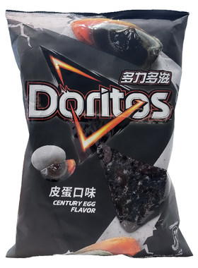 台湾版限定多力多滋玉米片皮蛋味