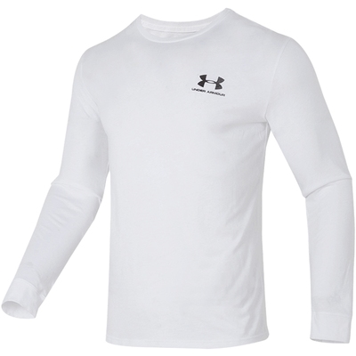 安德玛长袖t恤男宽松运动打底衫