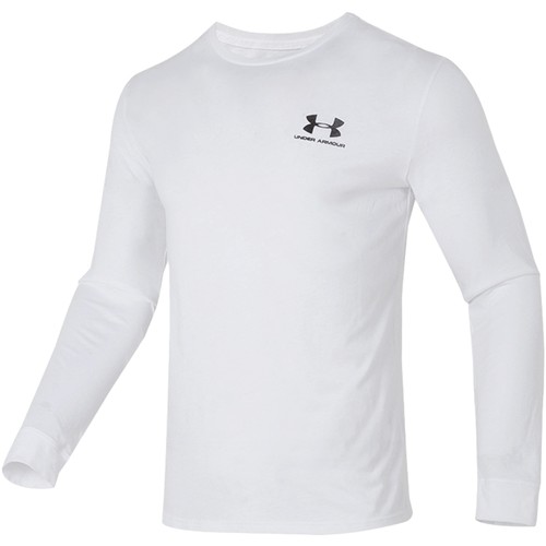 UA安德玛长袖t恤男宽松运动打底衫男士薄款卫衣男款休闲圆领上衣