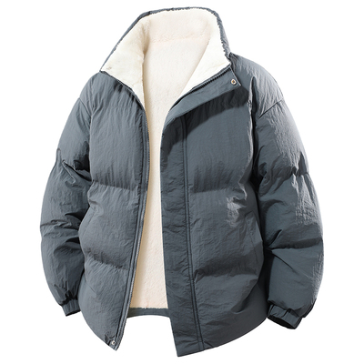 回力2025新款立领棉衣男款冬季加厚加绒防风棉袄情侣百搭棉服外套