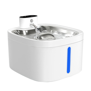不锈钢猫咪饮水机无线不插电自动循环喝水喂水神器小猫宠物饮水器