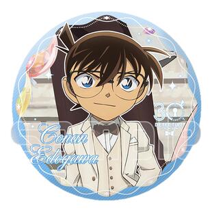 名侦探柯南30周年怪盗灰原哀毛利兰基德周边双闪大徽章吧唧挂饰