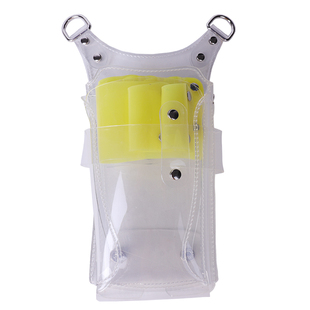 日本网红发型师透明剪刀包斜挎透明腰包美发腰包剪发包个性创意潮