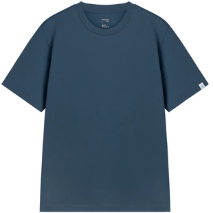 全棉时代新款男士抗菌圆领T恤纯棉夏季短袖上衣夏装男生短袖衫