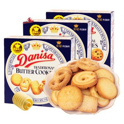 印尼进口皇冠曲奇黄油饼干