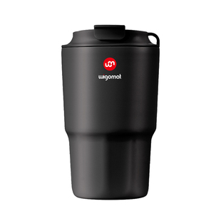 wigomat唯咖美随行杯高颜值经典拉花咖啡杯不锈钢保温杯外出携带