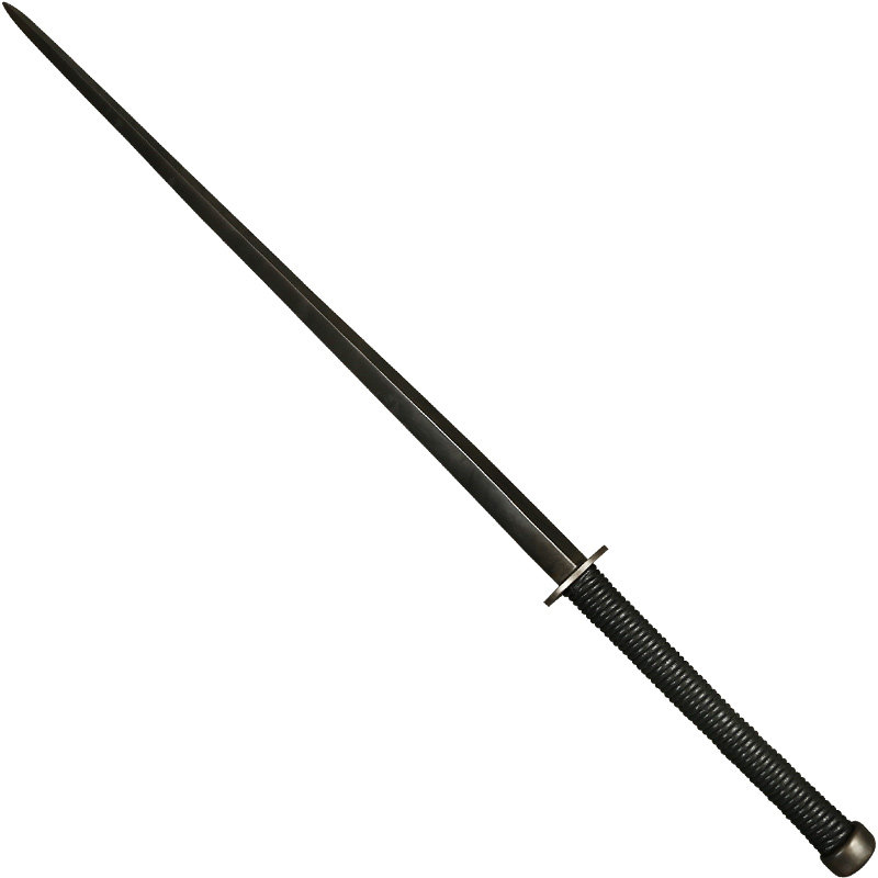 仿古锰钢一体双手武术防身武器