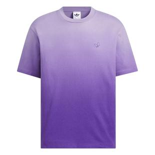 阿迪达斯三叶草短袖男装秋季新款DIP DYE TEE SS同款纯棉运动T恤