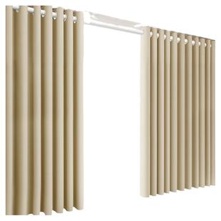 房间隔断帘门帘卧室遮挡窗帘杆免打孔安装客厅出租屋屏风挂帘布