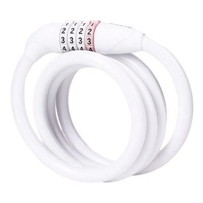 ESLNF四位密码钢缆自行车锁