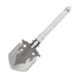 户外工兵铲多功能加厚折叠露营锰钢铲雪探险钓鱼车载破窗挖土多用