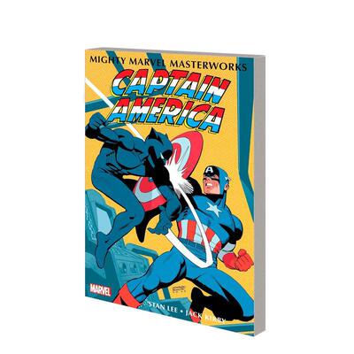 【现货】【Marvel】强大的漫威杰作美国队长卷3-重生英文漫画简装进口原版书Mighty Marvel Masterworks: Captain America Vol.