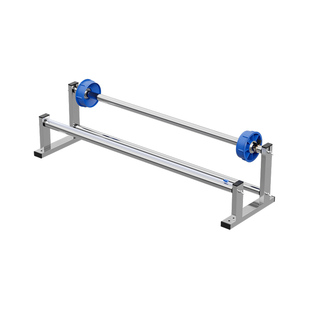 缠绕膜打包器支架不锈钢缠绕裹包机薄膜保鲜膜切割器可调拉膜神器