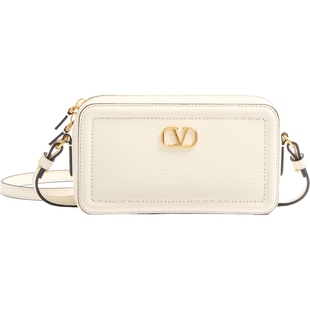 [季末优惠]华伦天奴VALENTINO女士ALLTIME牛皮革迷你手袋单肩包