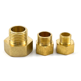 全铜内外牙变径直接接头 内丝2分3分4分6分变外丝1分2分3分4分1寸