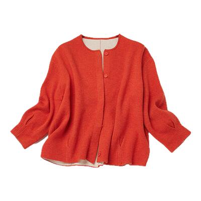 加密羊绒双穿质感外套百搭俏