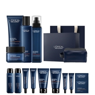 【肖战同款】欧莱雅男士淡纹家族套装紧致抗皱抗老保湿水乳护肤品