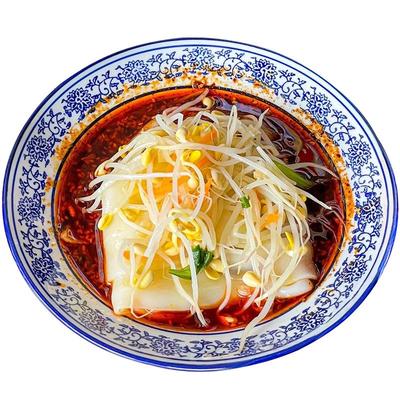 汉中米皮香辣口味陕西特产美食