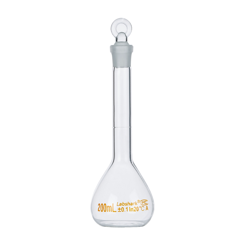 Labshark玻璃容量瓶50/100mL毫升