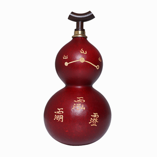 少华听雨非遗手工大漆天然酒葫芦风水平安摆件道家文创镇宅招财