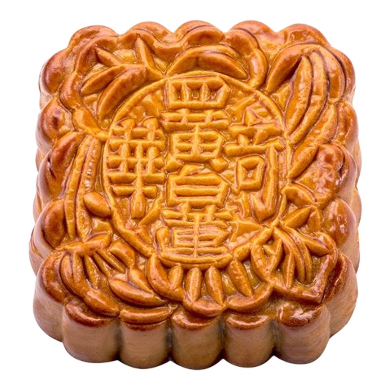 奇华金顶四黄金黄/纯白莲蓉月4个装礼盒装送礼月饼送人礼品中秋节