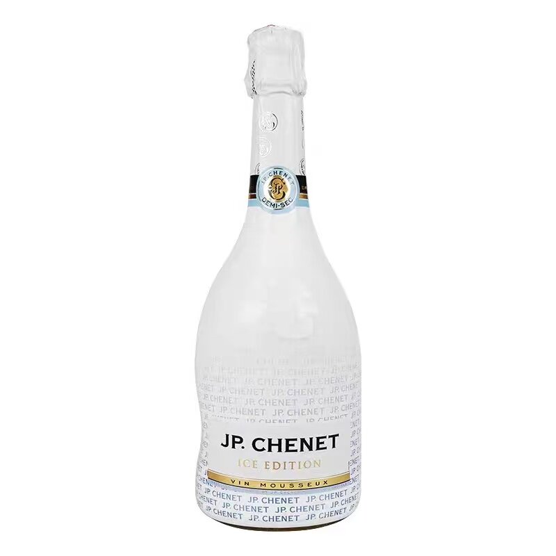 法国原瓶进口香奈冰爽半干型起泡葡萄酒荔枝玫瑰香起泡酒750ml