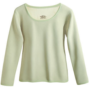 东北抗寒保暖内衣女加绒加厚冬季贴身发热内搭打底衫秋衣秋裤套装